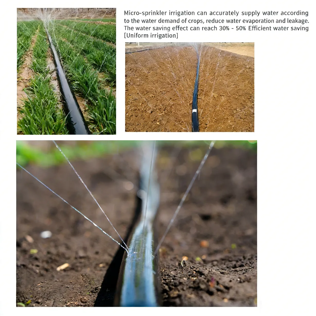 Preciso cuidados com as culturas 3 polegadas PE Water-Saving Agrícola Irrigação Mangueira - Irrigação Agrícola/Equipamento de Poupança de Água - foodmachtech